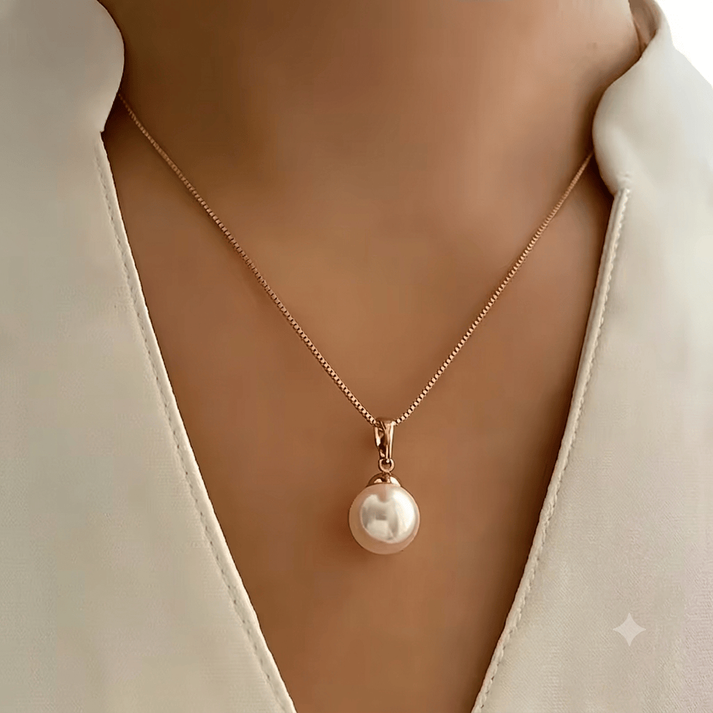 Gold-Tone Stainless Steel Necklace