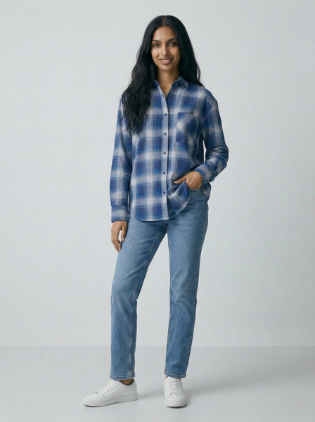 Classic Blue Check Shirt