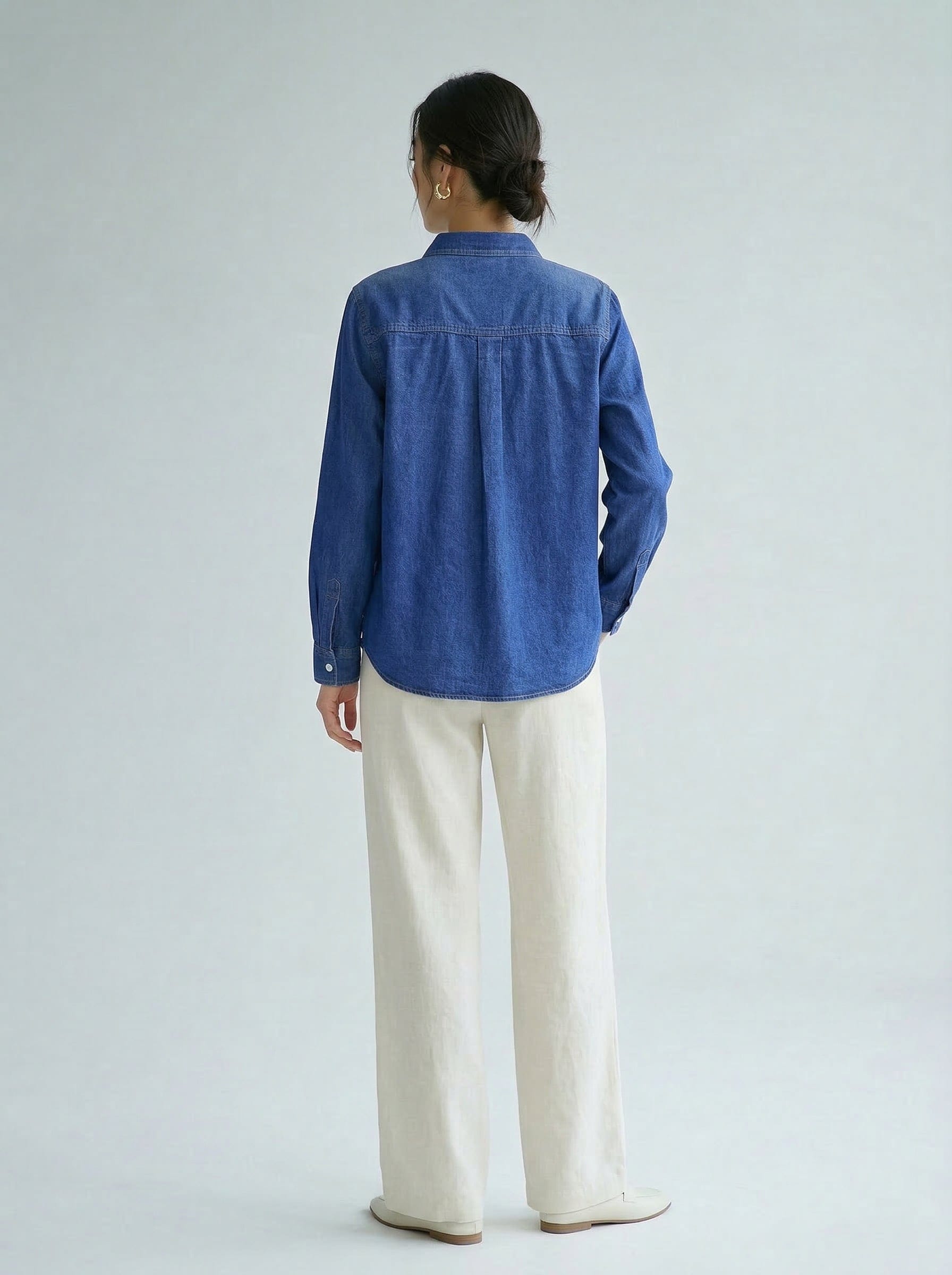 Classic Washed Denim Shirt