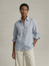 Heathered Linen loose Shirt