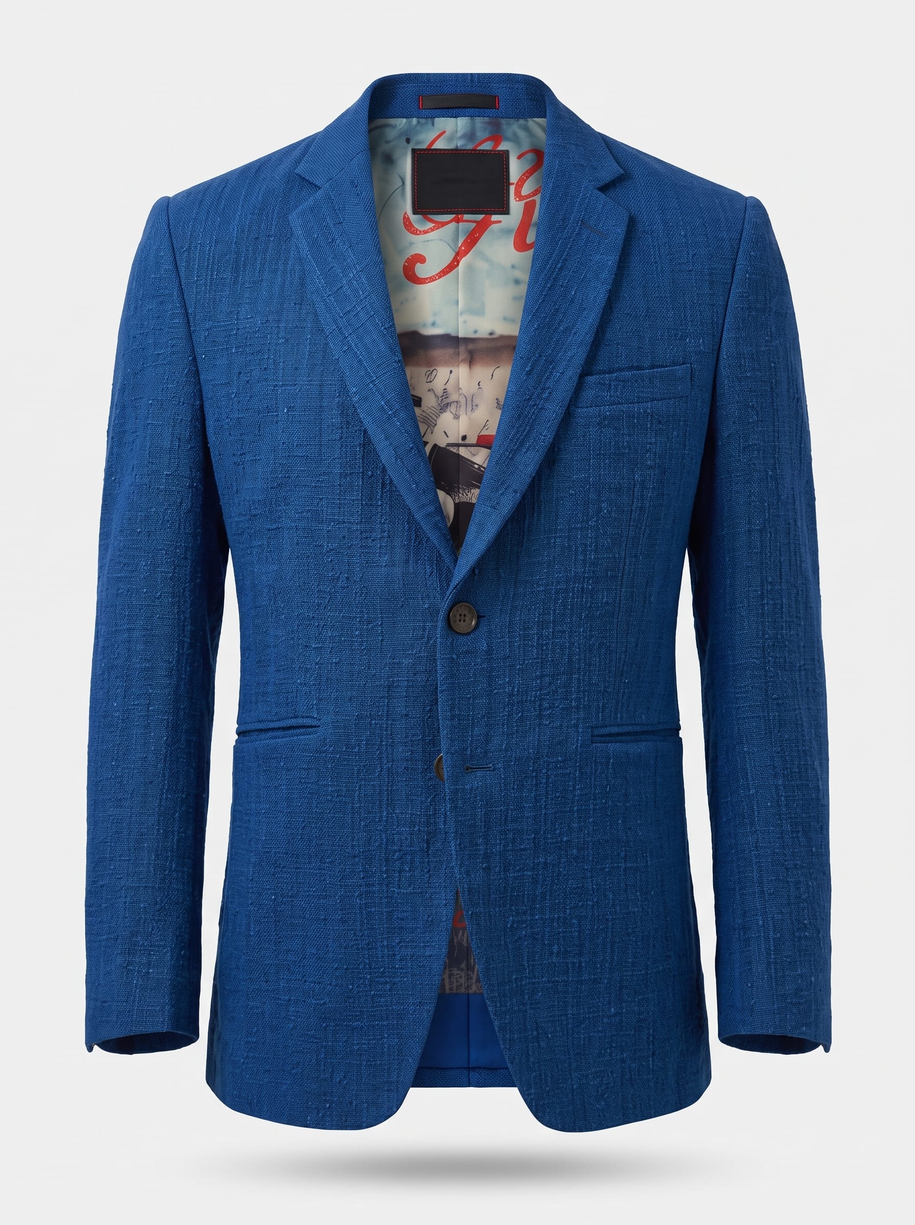 Men's Organic Indigo Dye Sporty Blazer by 57Brand made from hand-spun Pakistani cotton with authentic organic indigo dye and premium tailored fit