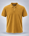 Men's 100% cotton pique polo in iridescent effect