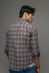 Cotton/linen Y/d Shirt