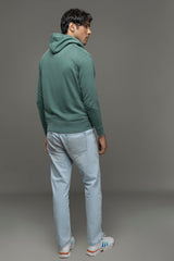 Pullover Cotton Blend Hoodie