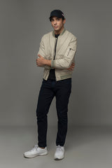 100% Cotton Twill Bomber Jacket
