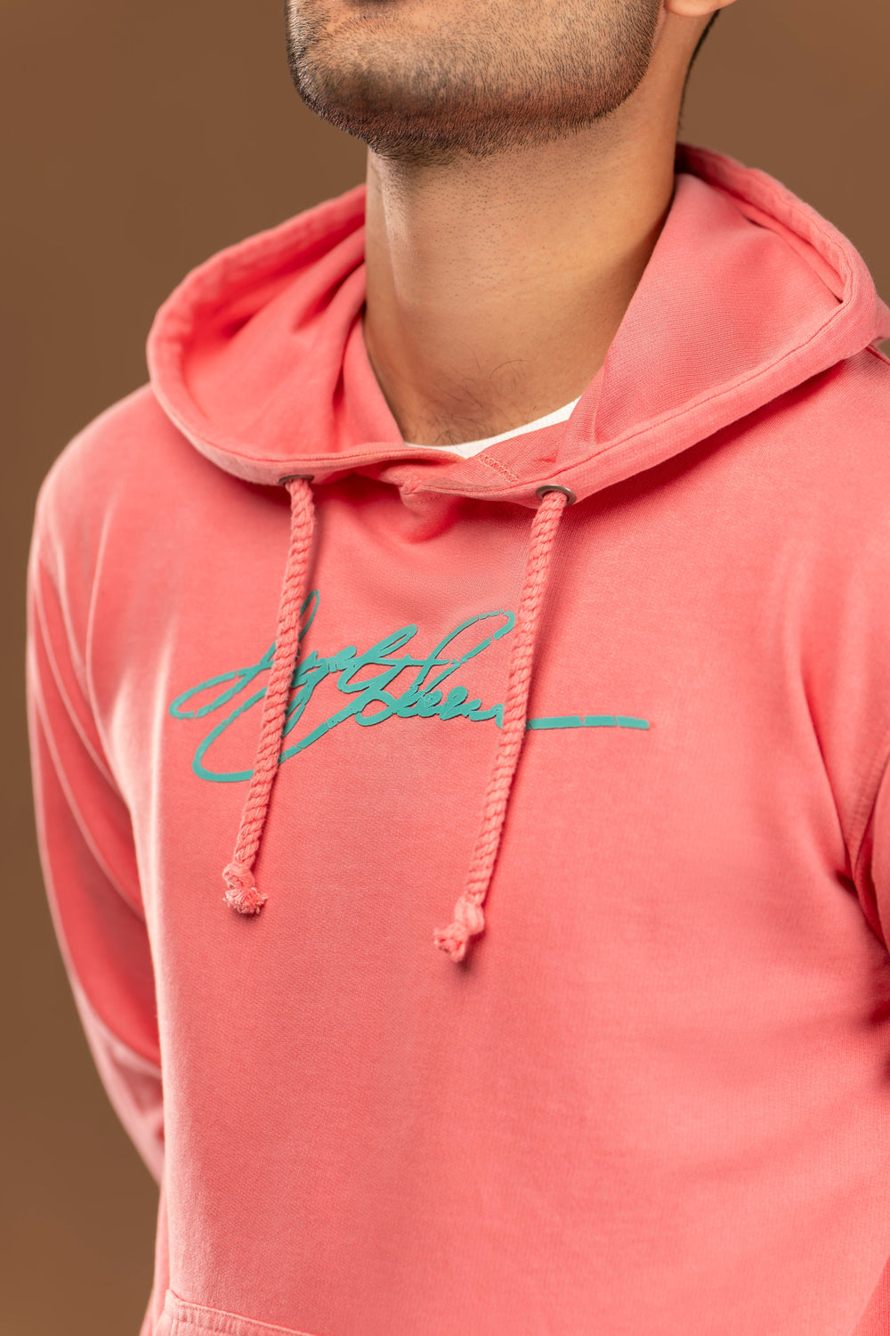 Pullover Cotton Blend Hoodie