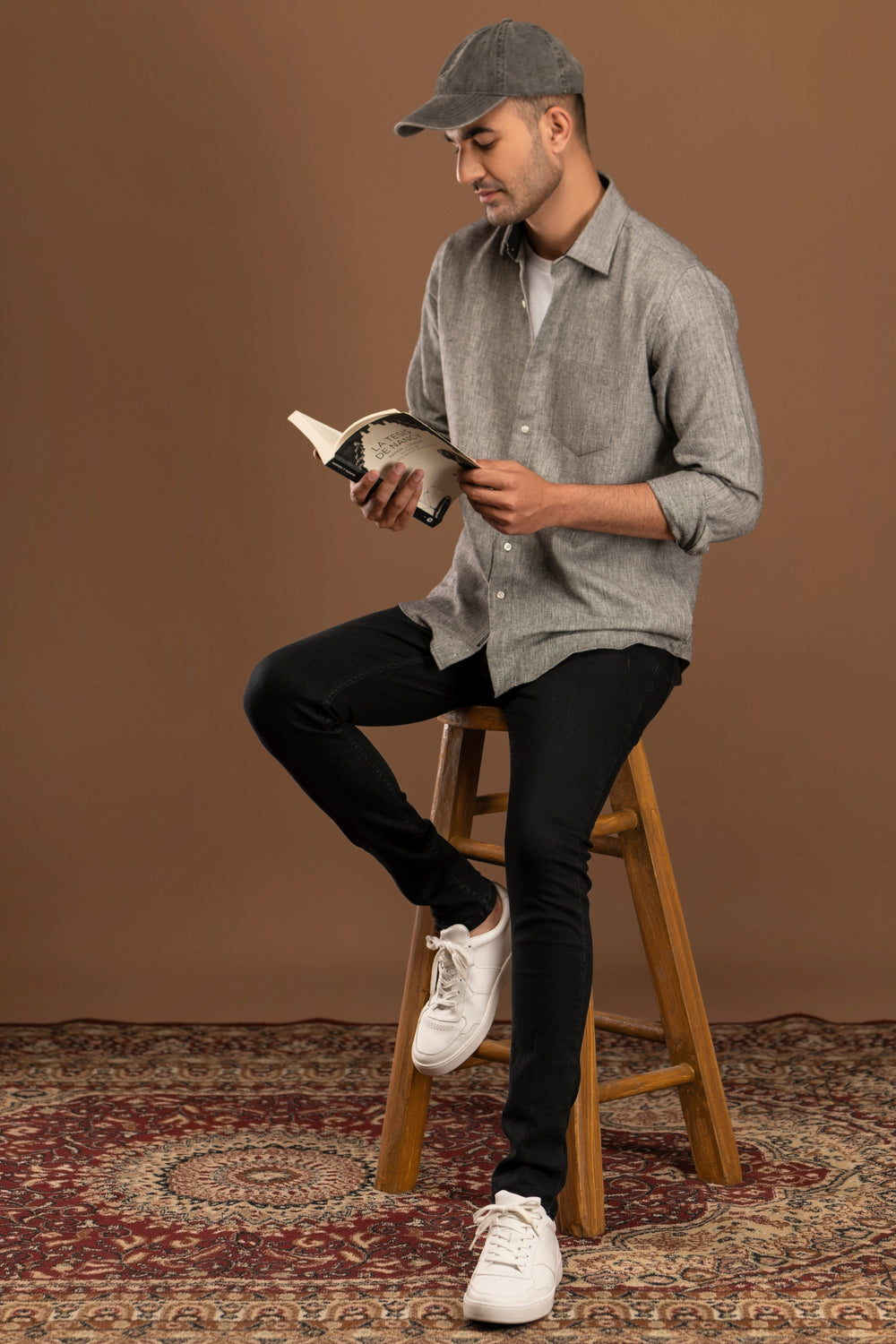 Yarn Dye Linen Shirt