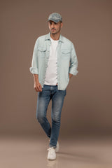 Tencel Denim Western Shirt