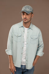 Tencel Denim Western Shirt