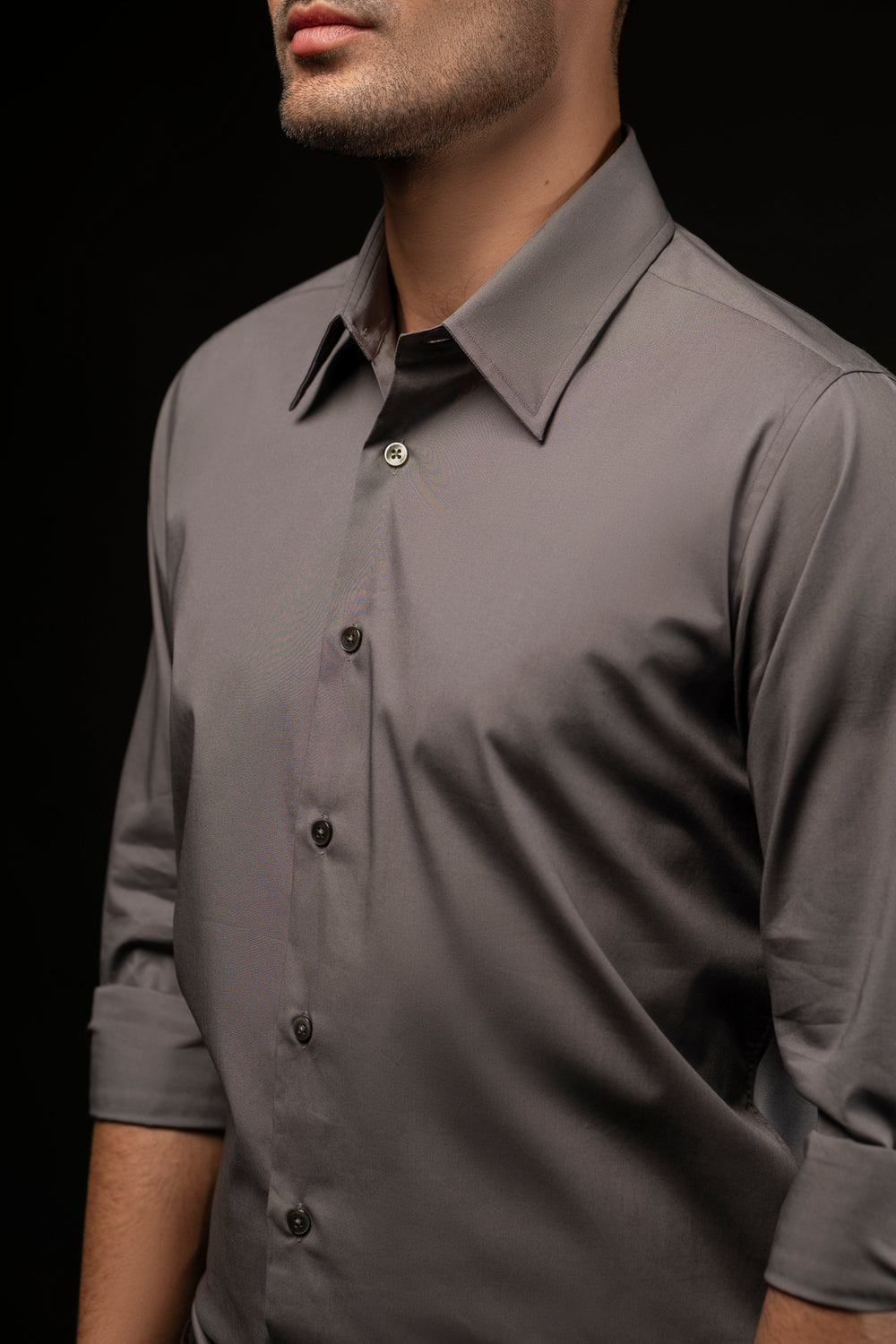 Cotton Poplin Dress Shirt