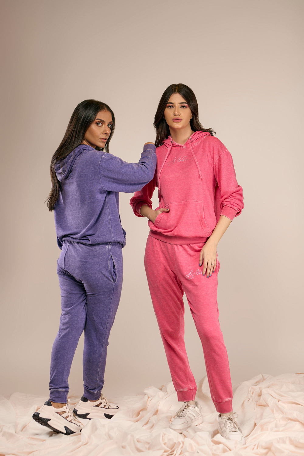Light Fleece Hoody With Pant Set