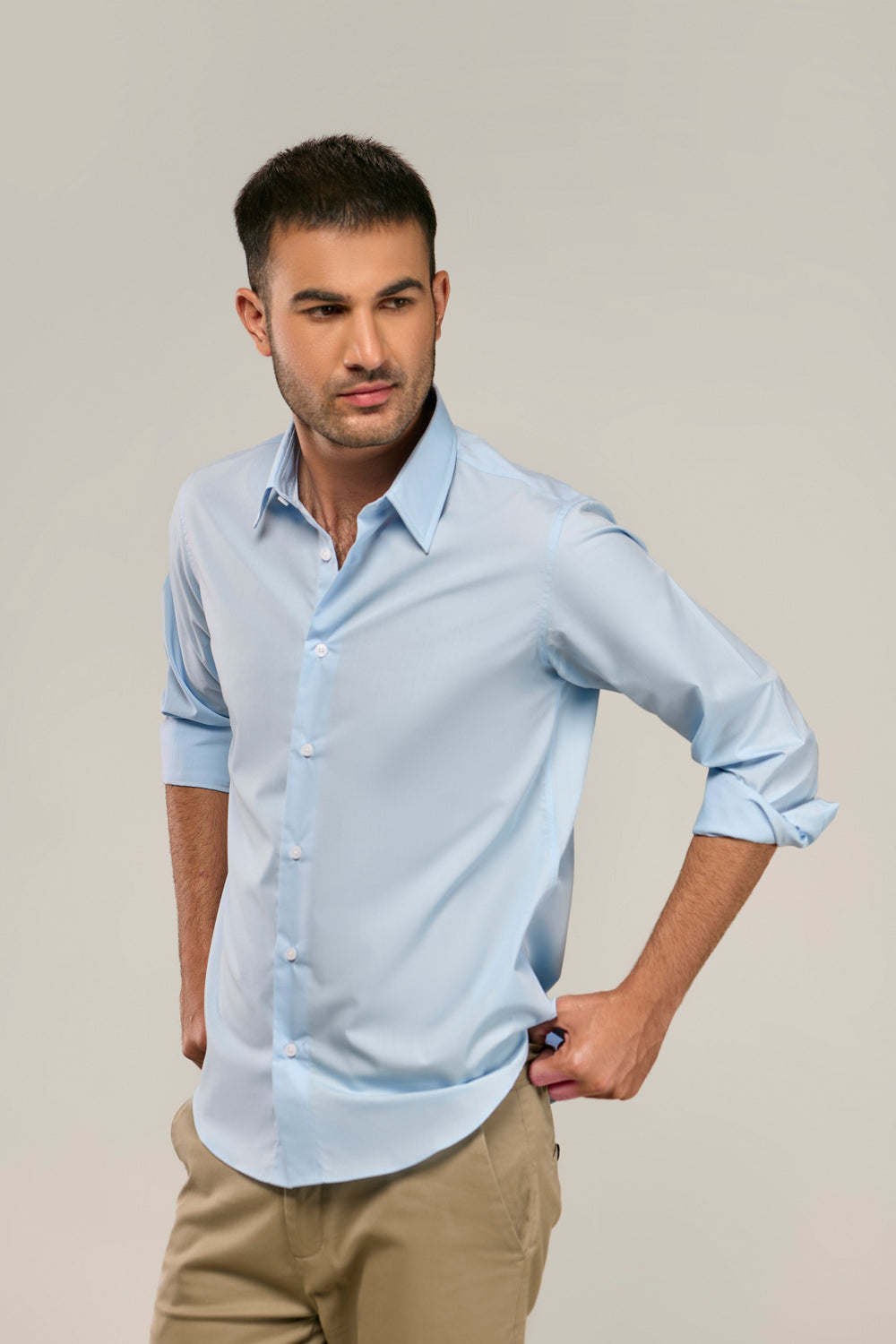 Men's Poplin Dress Shirt
