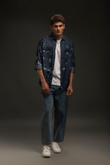 Tie/Dye Denim Shirt
