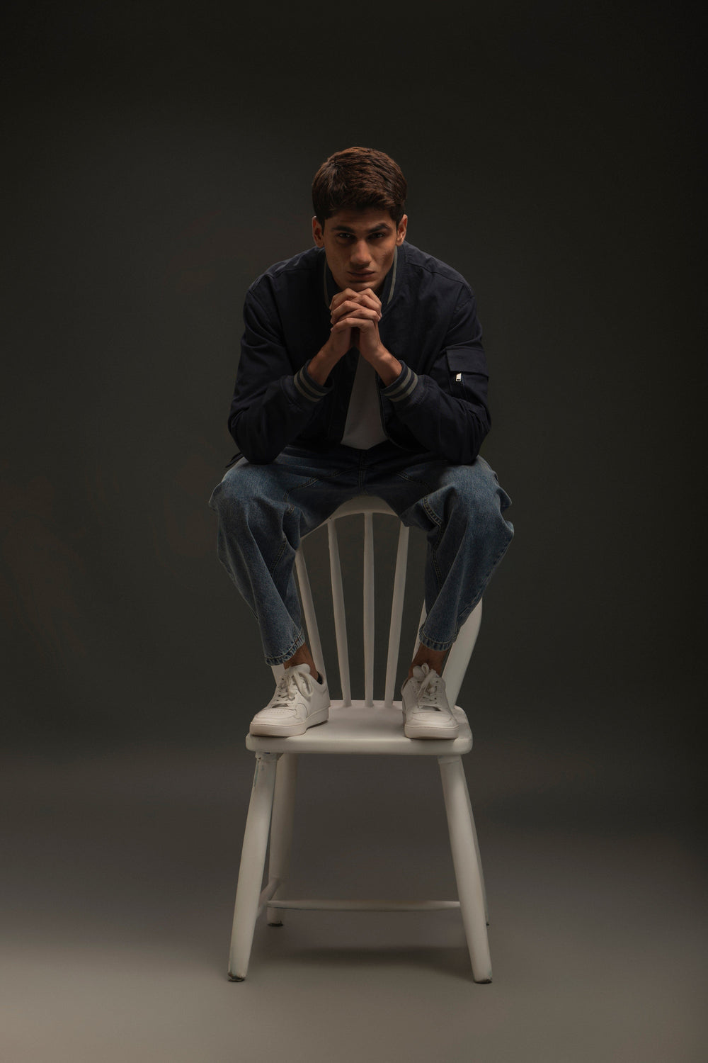 100% Cotton Twill Bomber Jacket