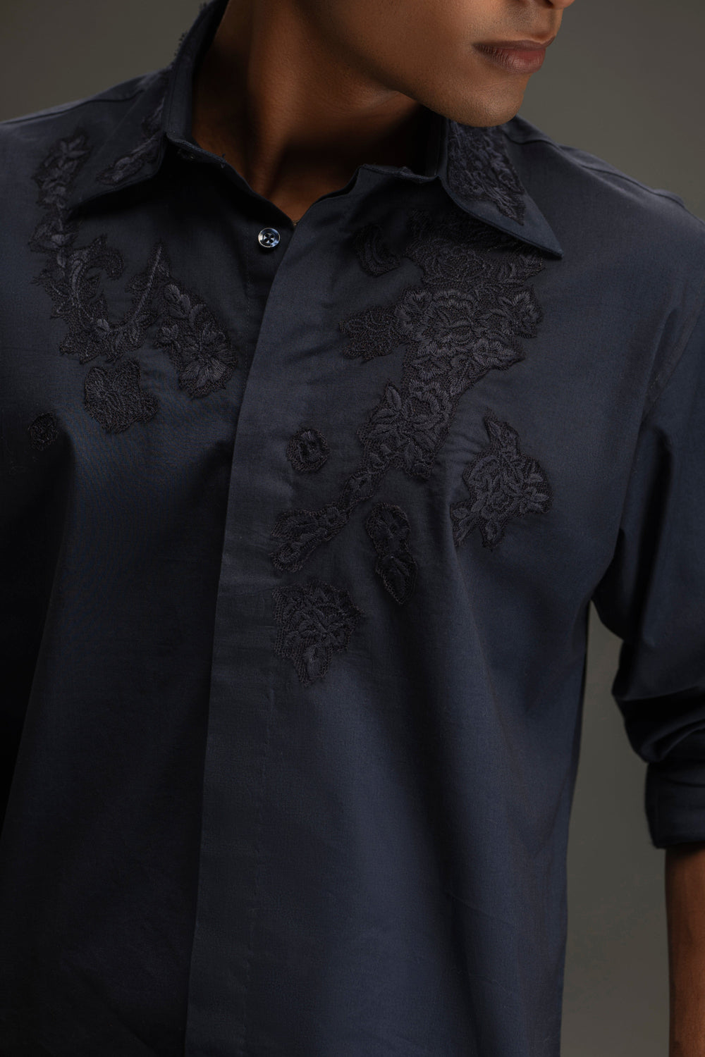 Exclusive Cotton Poplin Couture Shirt
