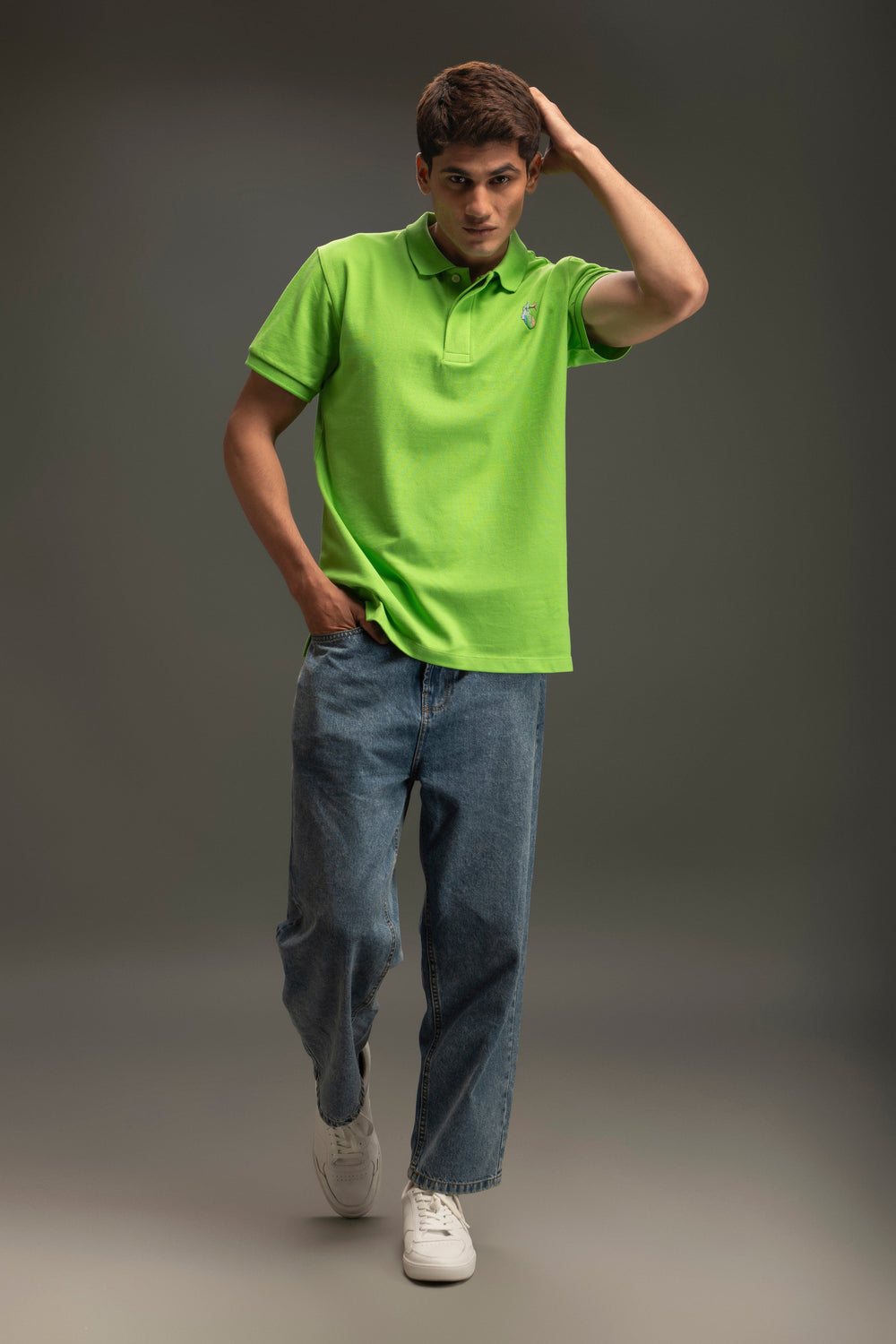 Cotton Stretch Pique Polo