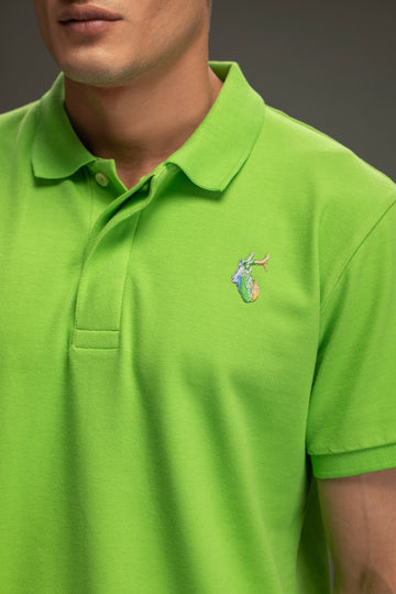 Cotton Stretch Pique Polo