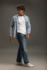 Cargo Pocket Button Down Shirt