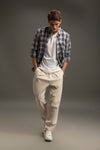 Cotton Yarn Dye Shirt