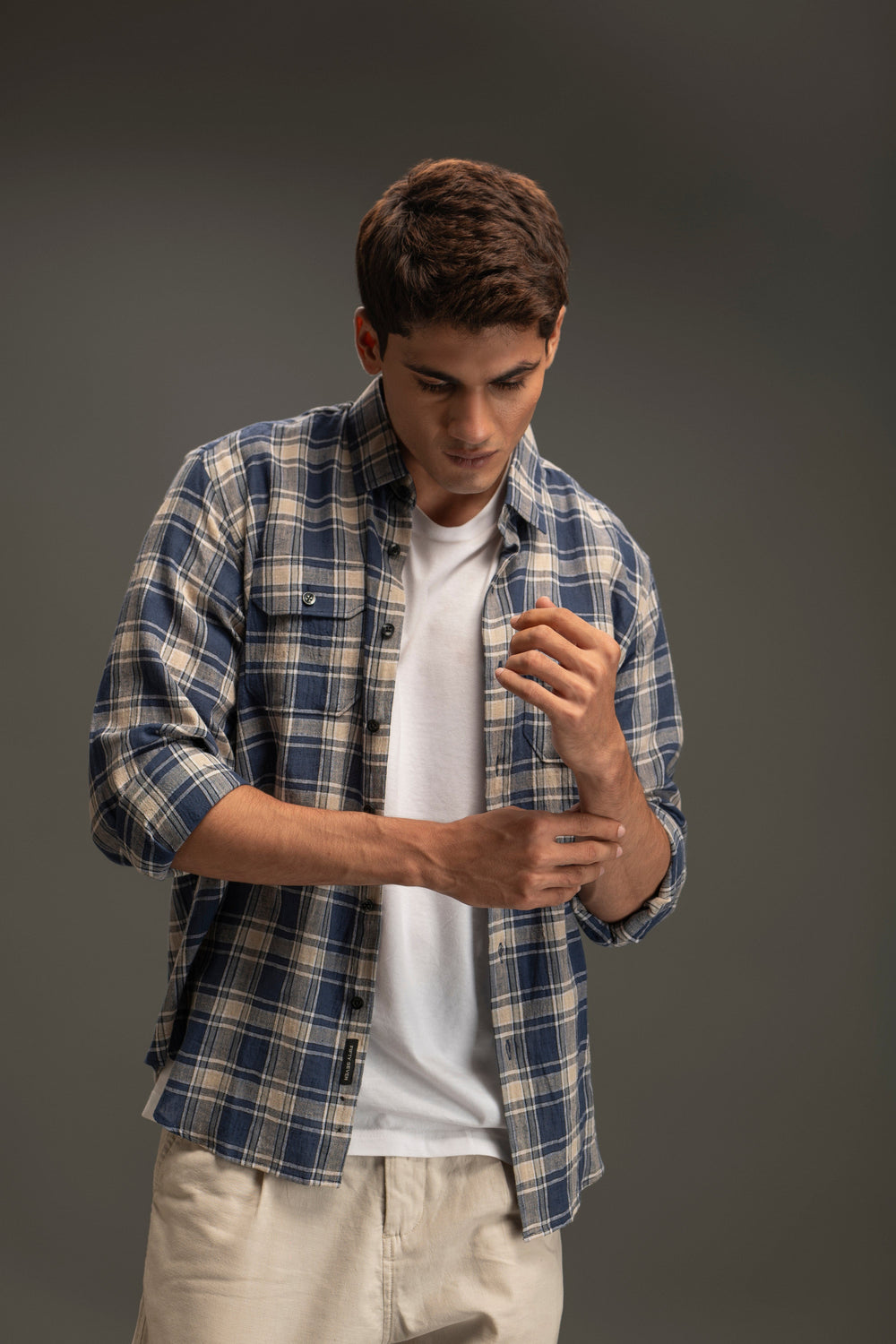 Cotton Yarn Dye Shirt