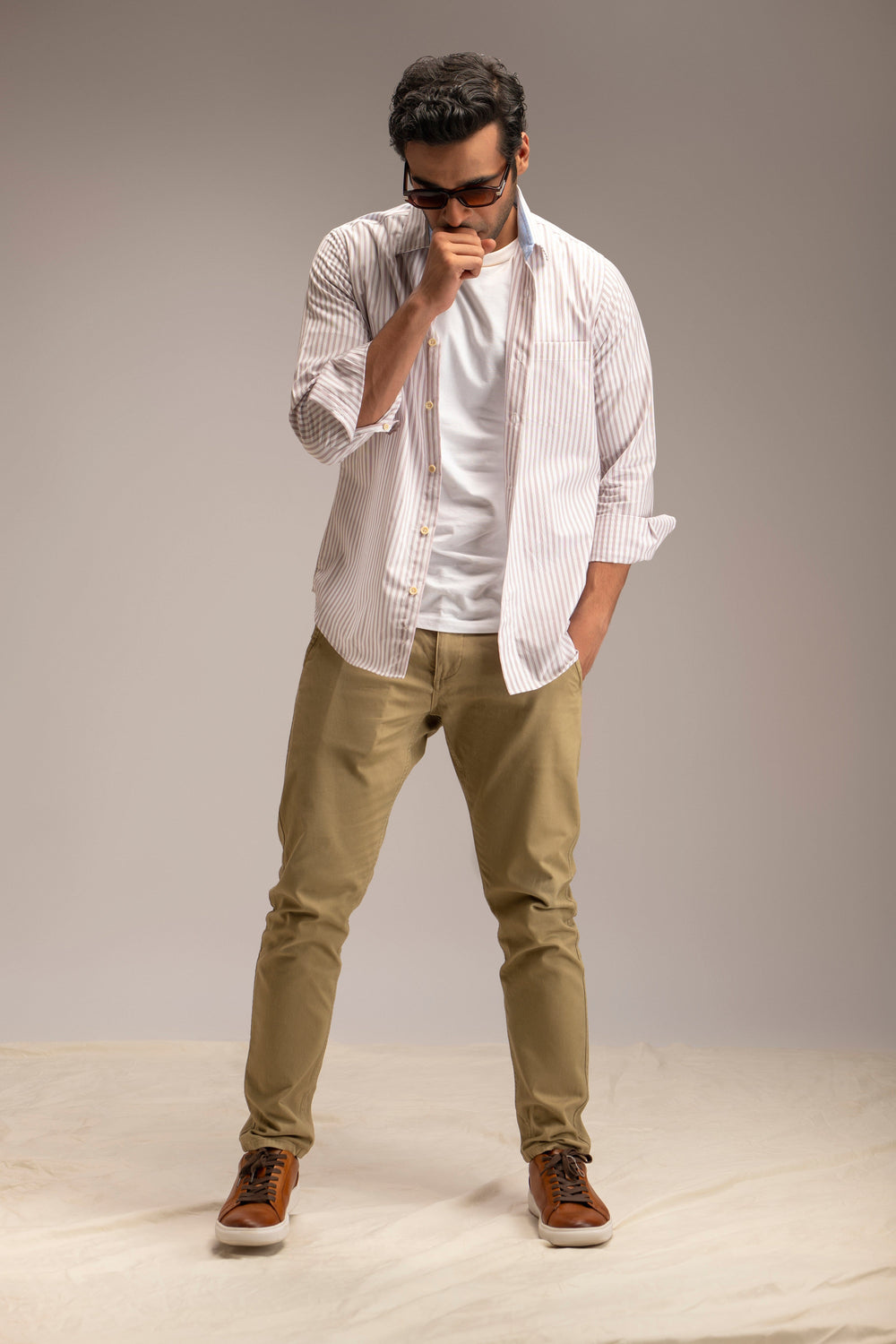 Yarn Dyed Cotton Shirt