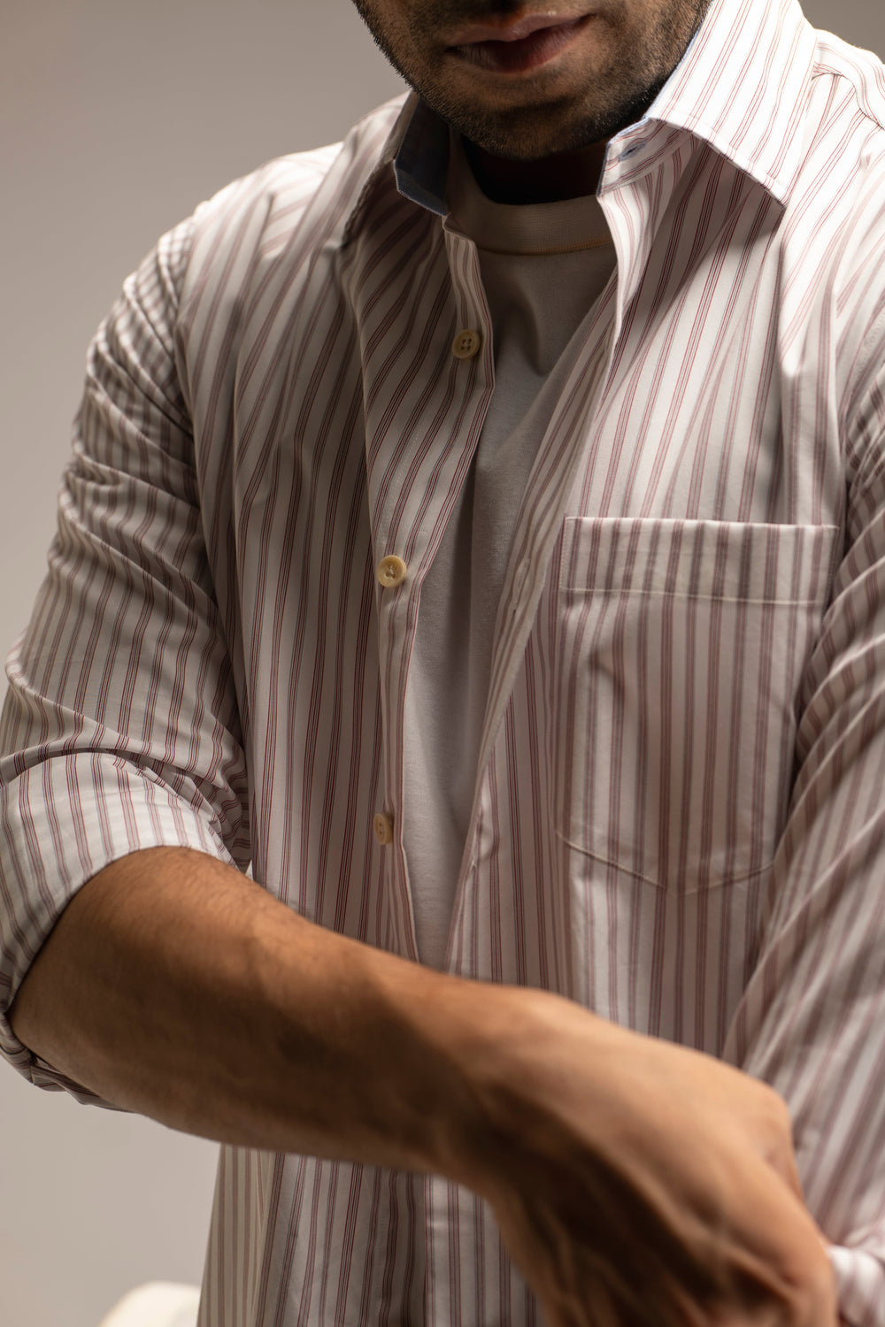 Yarn Dyed Cotton Shirt