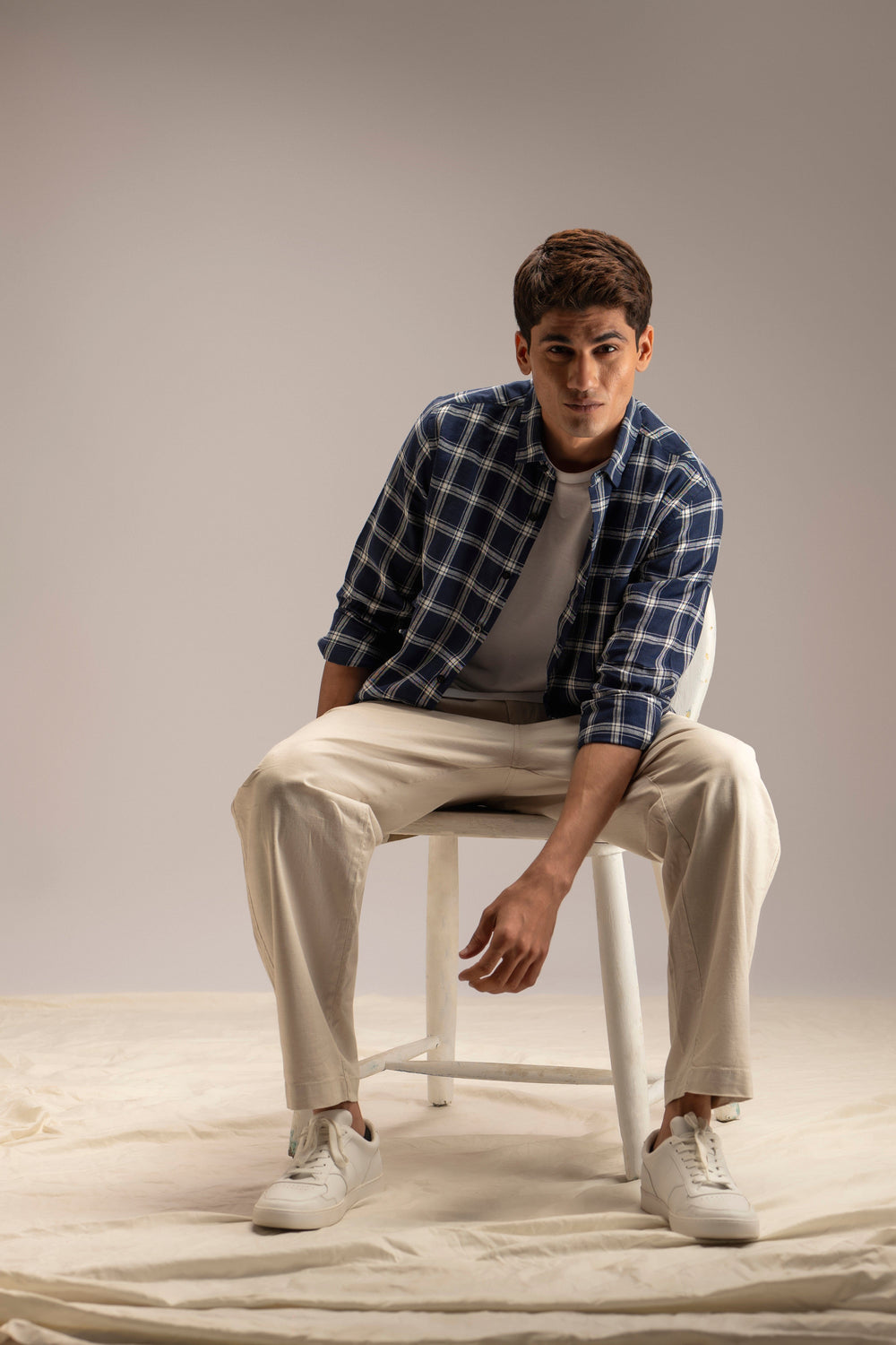 Cotton Yarn Dyed Shirt