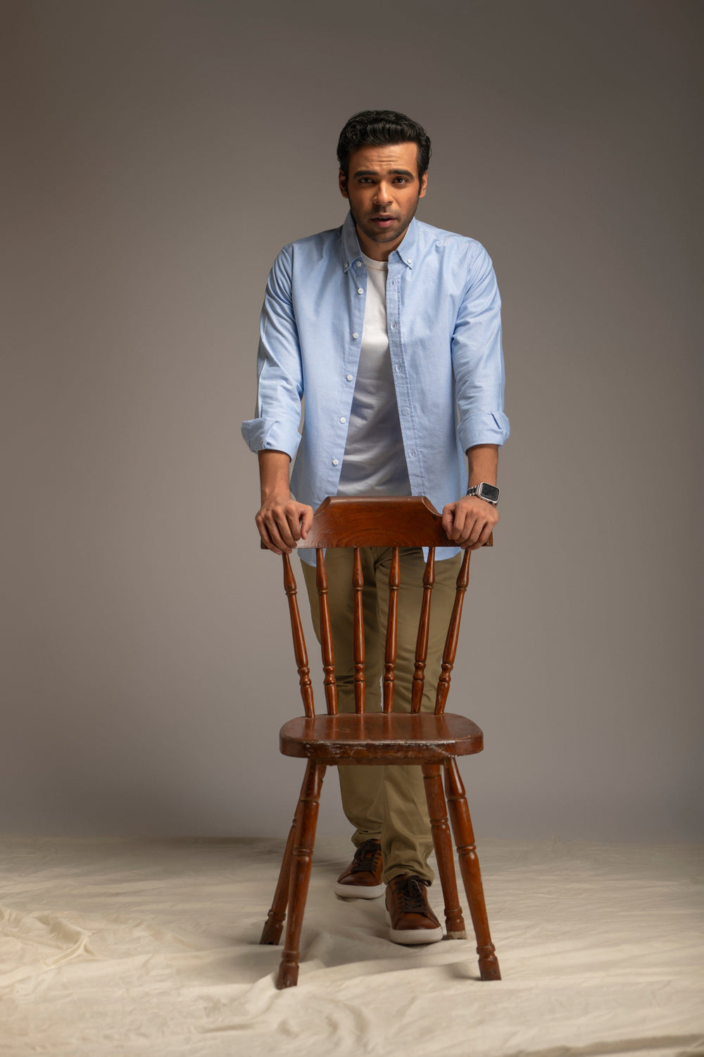 Cotton Oxford Dress Shirt