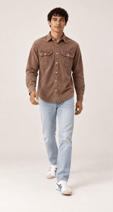 Carbon Vintage Peach Cotton Felt