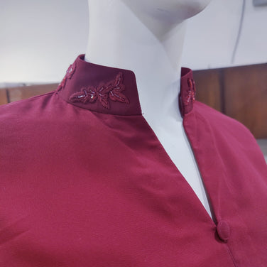 Classic Maroon Kurta Set