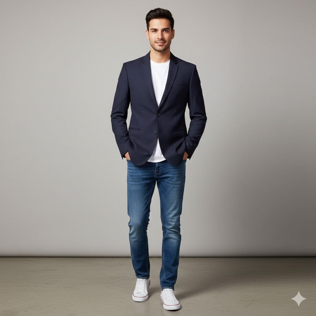 Navy Classic Blazer