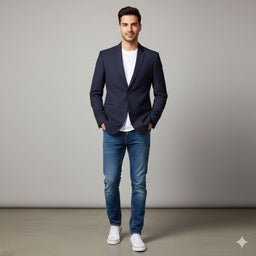 Navy Classic Blazer