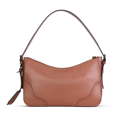 Classic Cow Leather Shoulder Bag