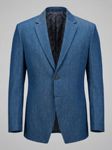 Classic Blue Tencel Blazer