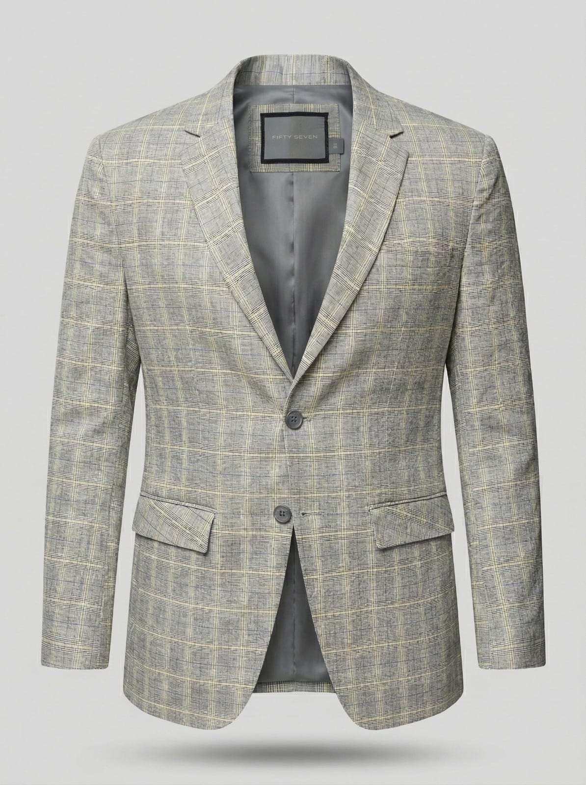 Textured Linen Blazer