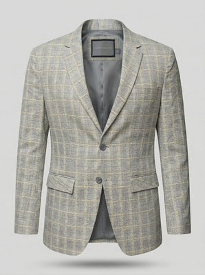 Textured Linen Blazer