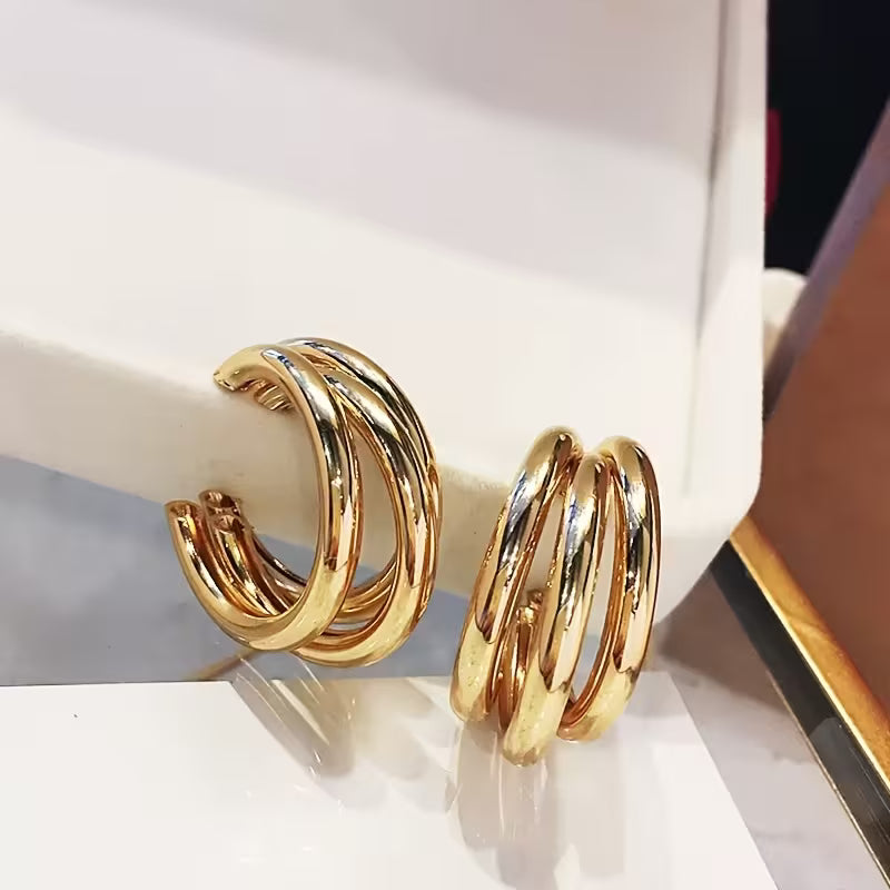Hypoallergenic Stainless Steel Hoop Earrings