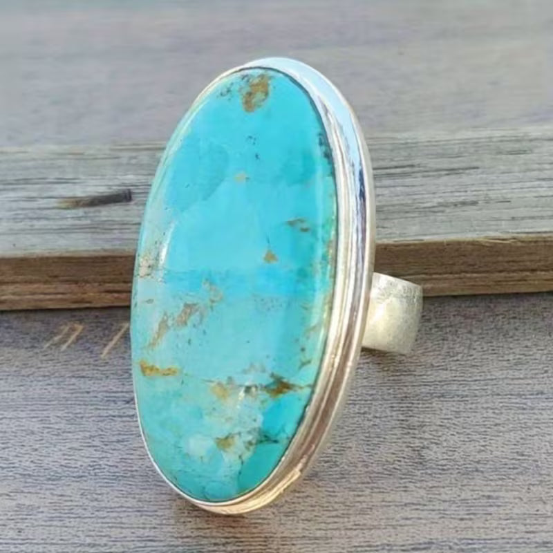 Bohemian Turquoise Vintage Ring