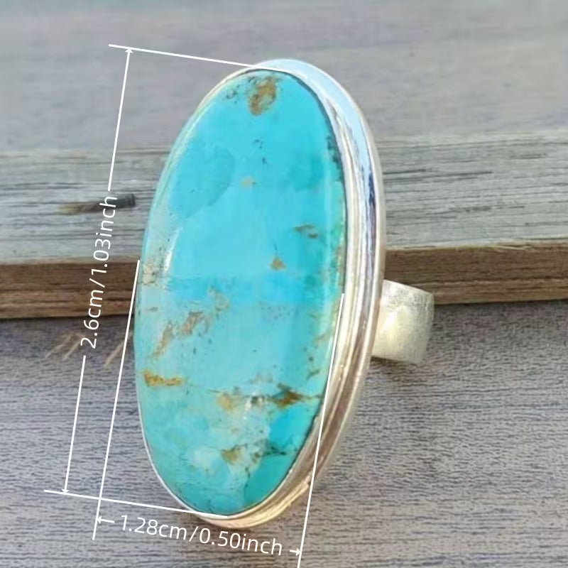 Bohemian Turquoise Vintage Ring