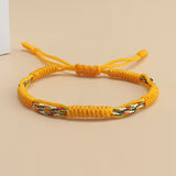 Adjustable 7-Knot Friendship Bracelet