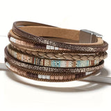 Bohemian Multi-Layer Leather Bracelet