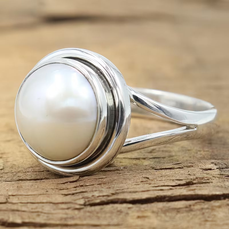 Vintage French Pearl Statement Ring