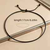 Bohemian Adjustable Snake Chain Anklet