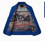 Men's Organic Indigo Dye Sporty Blazer
