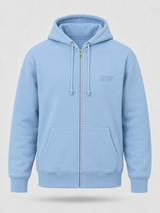 Heavy Zip Front Hoodie