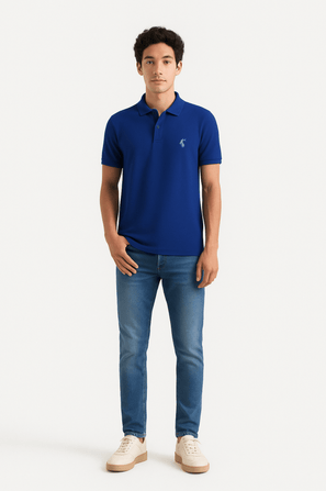 Cotton Stretch Pique Polo