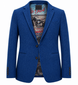 Men's Organic Indigo Dye Sporty Blazer