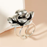 Vintage Oversized Rose Ring
