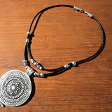 Vintage Bohemian Totem Pendant Necklace