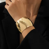 Classic Irregular Texture Open Bangle